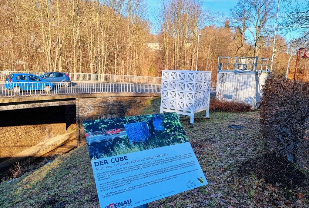 Über ein Jahr "Cube" in Annaberg-Buchholz: Was hat er gebracht? - Der "Cube" in Annaberg-Buchholz wurde nun ausgewertet. Die Messstation lieferte eindeutige Werte. Foto: privat