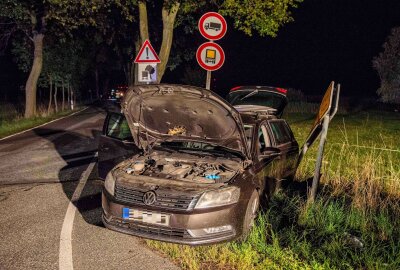 Überholvorgang geht gehörig schief: Zwei Kinder bei Crash in Sachsen verletzt - Am Donnerstagabend hat sich ein schwerer Verkehrsunfall ereignet, bei dem sich fünf Personen verletzt haben. Foto: xcitepress