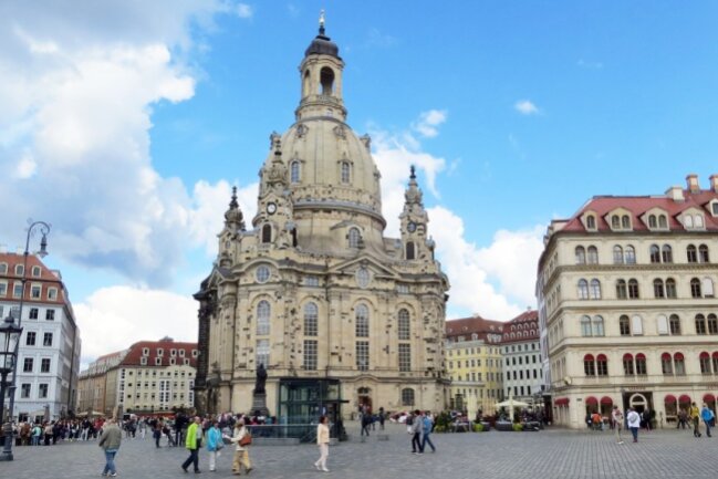 Platz 2: Frauenkirche, Dresden.