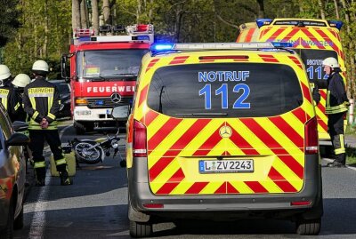 Unfall zwischen Naunhof und Ammelshain: Kind verletzt - Foto: Sören Müller