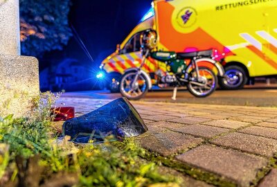 Unter Alkoholeinfluss: Auffahrunfall zwischen zwei Simson-Fahrern - In Grünbach kollidierten zwei alkoholisierte Moped-Fahrer. Foto: David Rötzschke