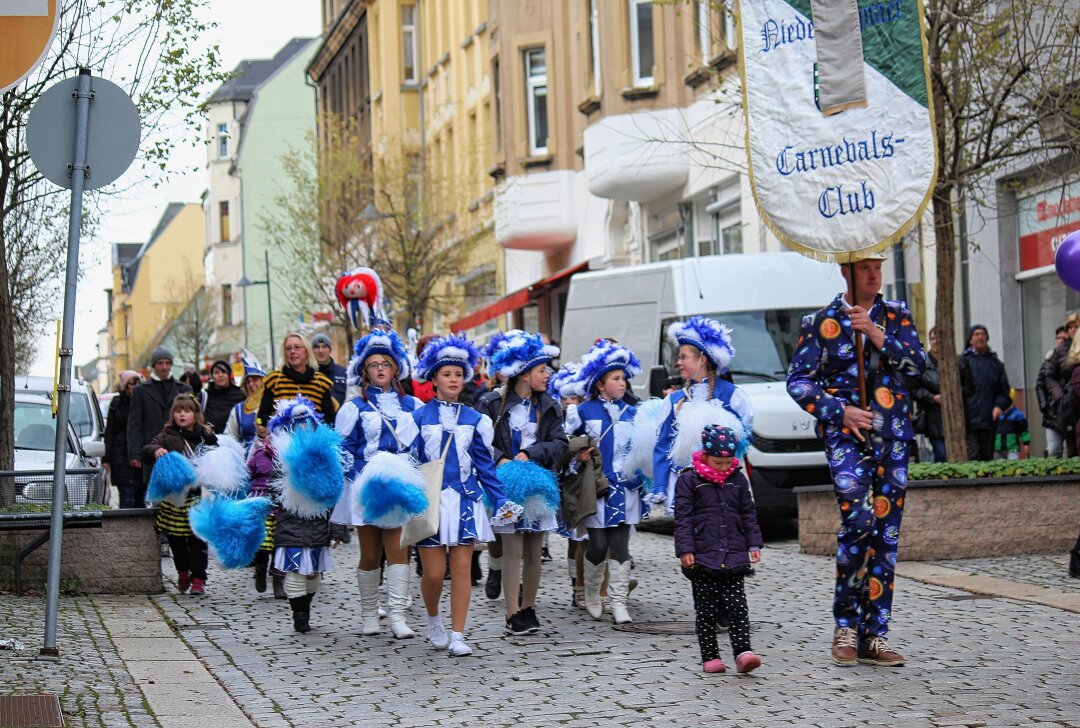 Unterhaltung in Limbach-Oberfrohna: Karnevalsauftakt, Vorträge und Musik - Am morgigen Samstag zieht wieder einmal der NCC durch die Stadt. Foto: A.Büchner