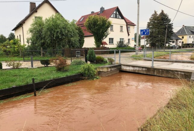 Unwetter in Westsachsen: Überschwemmungen und Hagel als Folge - Starke Unwetter zogen über weite Teile Sachsens hinweg und verursachten Schäden. Foto: B&S/ Bernd MSrz