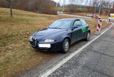 Update: Auto nahe der A4-Auffahrt in Lichtenau verschwunden - Wie es mit dem Fahrzeug weitergeht, bleibt vorerst offen. Foto: Marcus Hansel