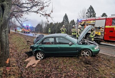 Update: Crash am alten Sachsenring - Die Unfallstelle. Foto:Andreas Kretschel