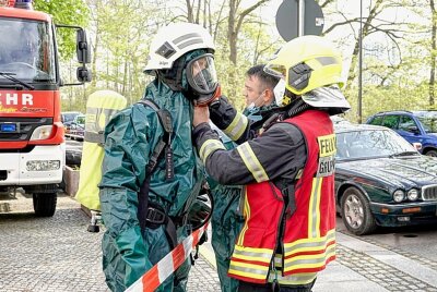 Update: Gefahrgut-Einsätze an Gerichten in Chemnitz und Marienberg! - Das relevante Material wurde von der Feuerwehr sichergestellt.Foto: Harry Härtel/Härtelpress
