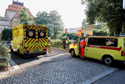 Update: Hoher Sachschaden nach schwerem Unfall in Chemnitzer Tiefgarage - Am Montag ereignete sich ein schwerer Verkehrsunfall in einer Tiefgarage. Foto: Harry Haertel