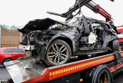 Update - Tödliche Kollision auf der A72: Stundenlange Sperrung - Auf der A72 ereignete sich ein tödlicher Unfall. Foto: heartelpress