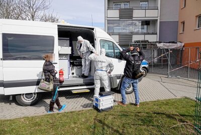 Update Tötungsdelikt in Chemnitz: Ermittlungsrichter erlässt Haftbefehl gegen den Ehemann - Die Ermittlungen zum Tötungsdelikt laufen. Foto: Harry Härtel/ haertelpress