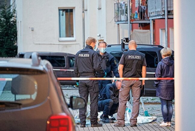 In der Reichenhainer Straße kam es zu einer körperlichen Auseinandersetzung, bei der eine Person verstarb. Foto: Harry Härtel/haertelpress