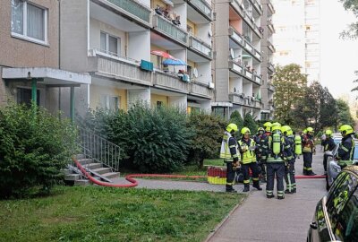 Update zum Kellerbrand in Chemnitz: Vorsätzliche Brandstiftung wahrscheinlich - In Chemnitz kam es zu einem Kellerbrand. Foto: Harry Haertel