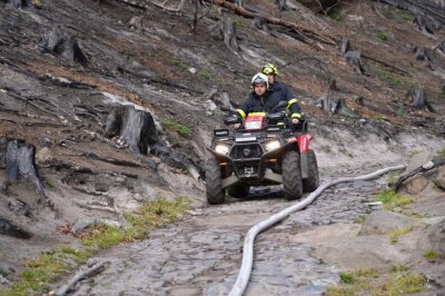 Im an Sachsen grenzenden tschechischen Nationalpark Böhmische Schweiz ist ein Brand ausgebrochen. Foto: xcitepress