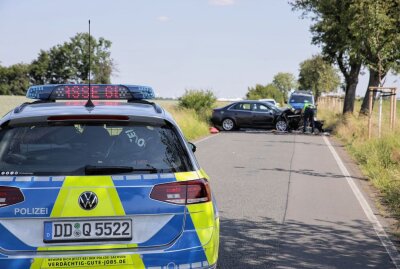 Ursachen unklar: Seniorin stirbt bei Unfall in Leipzig - Schwerer Unfall in Leipzig. Foto: Christian Grube