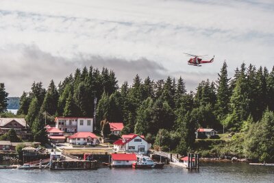 Vancouver Island: Mit dem Postschiff durch die Wildnis - Idyllische Ortschaft: Die eine Stunde, die das Schiff in Bamfield anliegt, genügt für eine Erkundungstour durch die kleine Siedlung.