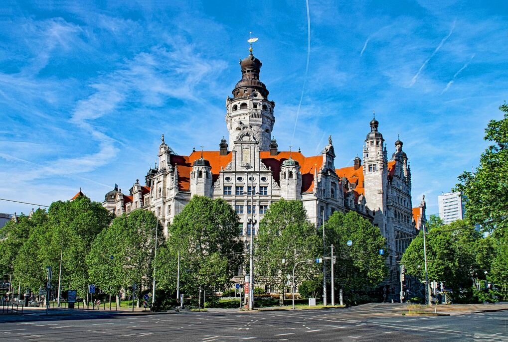 Veranstaltungen zu 60 Jahren Städtepartnerschaft Leipzig - Kiew - Neues Rathaus Leipzig. Foto: Pixabay/ Lapping