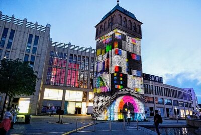 Verborgene Potenziale in neuem Licht entdecken: Lichterfestival in Chemnitz - Das erste Lichterfestival Chemnitz unter dem Namen "Light our Vision" lädt ein. Foto: Harry Härtel
