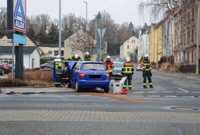 Verkehrsunfall in Zittau - In Zittau kam es am Samstagmittag zu einem Verkehrsunfall. Foto: xcitepress