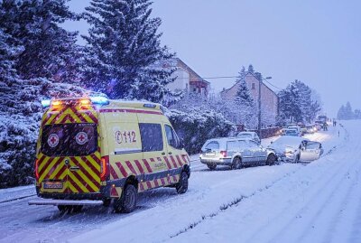 Verkehrsunfall mit zwei Verletzten in Singwitz - In Singwitz kam es zu einem Unfall. Foto: LausitzNews.de/Ricardo Herzog