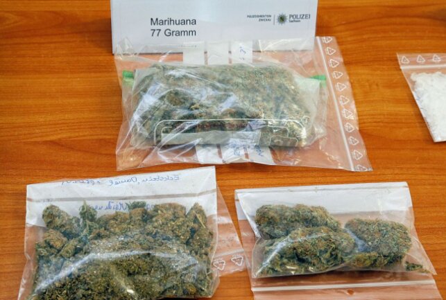 Verschiedene Drogen in Zwickau sichergestellt - Symbolbild Marihuana. Foto: Harry Härtel/ Härtelpress