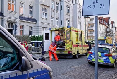 Versuchter Totschlag: Frau erleidet schwerste Stichverletzungen - Messerstecherei in Chemnitz. Foto: Harry Härtel