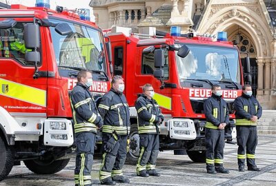 Vier neue Feuerwehren für Chemnitz - Rettungsschere und Spreizer sind auf jedem Fahrzeug. (Foto: Jan Härtel)
