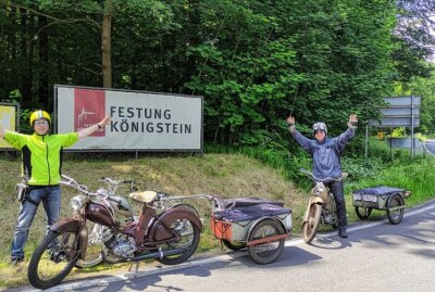 Vogtland: SR2-Musketiere fahren mit dem Moped durch Europa - Reiseimpressionen von der jüngsten Tour der fünf SR2-Musketiere aus dem Vogtland. Fotos: Karsten Repert