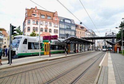 Vogtlandbahn fährt wieder ins Zwickauer Zentrum! - Die RB1 und RB2 fahren wieder uneingeschränkt bis ins Zwickauer Zentrum und verdoppeln damit die bislang stündlichen Direktverbindungen in die Innenstadt. Foto: VVV
