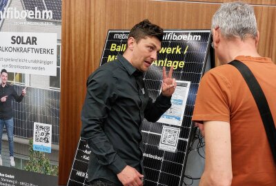 Vogtlandkreis und Verbraucherzentrale starten Solaroffensive - Hier gibt's Impressionen vom Aktionstag "Solaroffensive Vogtland". Foto: Karsten Repert