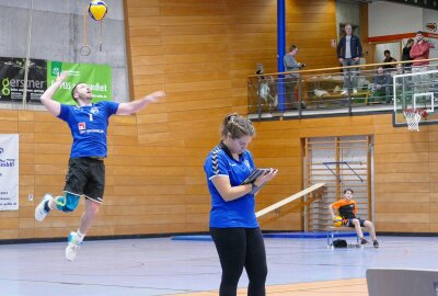 Volleyball-Regionalliga: Zschopau kassiert Dämpfer im Kampf um Bronze - Als Trainerin fungierte bei den Gästen Anika Münch. Foto: Andreas Bauer