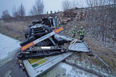 Auf der A4 kam es zu einem schweren Unfall. Foto: Andreas Kretschel