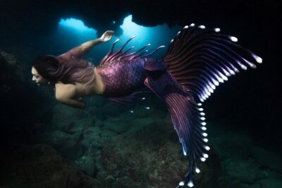 Von Beruf Meerjungfrau - Sirenity kommt aus Hawaii und ist hauptberufliche Meerjungfrau. Foto: Instagram: @mermaidsirenity /ourbreathlessworld