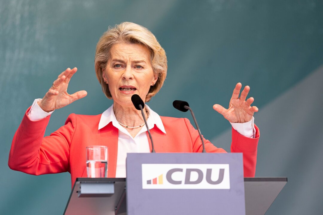 Von der Leyen: AfD steht auf Kriegsfuß mit Grundwerten - EU-Kommissionspräsidentin Ursula von der Leyen kritisiert die AfD erneut scharf.