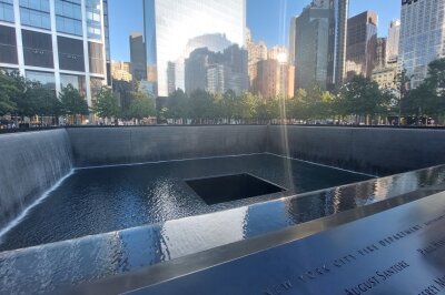 Denkmal des World Trade Centers: Ground Zero.