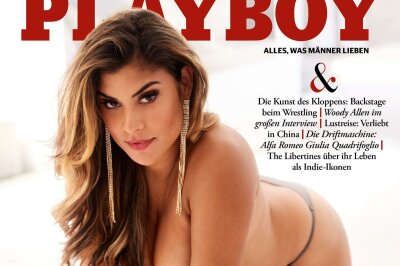 Vor geplanter Brust-Verkleinerung: Dschungelcamp-Star zieht im "Playboy" blank - Tanja Tischewitsch sieht ihr "Playboy"-Shooting als Botschaft gegen überholte Model-Klischees.