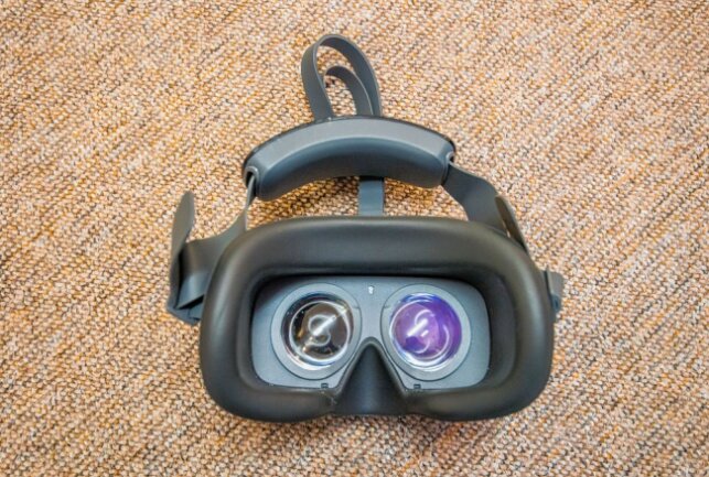 Vorstellung von Berufen: VR Brillen kommen in Kitas zum Einsatz - So sieht eine VR-Brille aus. Foto: Georg Ulrich Dostmann