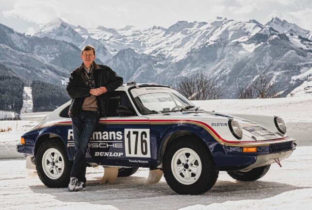 Walter Röhrl ist dem Kreis der 75-Jährigen beigetreten - Seit 1993 ist Walter Röhrl Porsche-Markenbotschafter. Foto: Porsche / Archiv Thorsten Horn