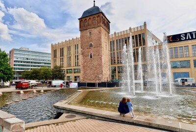 Warum es in Chemnitz nun bald wieder sprudelt - Die Brunnen in der Innenstadt werden auch reaktiviert. Foto: Steffi Hofmann