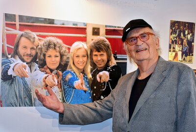 Was einen Thalheimer Musikfan und den Starfotografen "Bubi" Heilemann verbindet - Bubi Heilemann hat die ganz großen Stars fotografiert - einst auch ABBA. Foto: Maik Bohn
