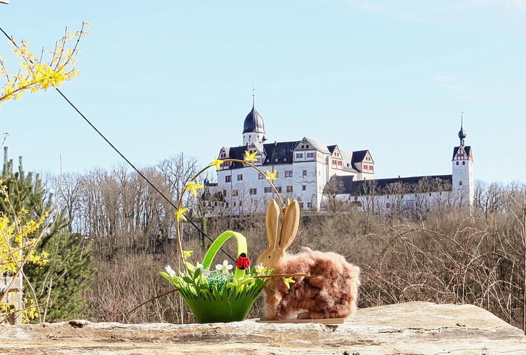 Was ist in Mittelsachsen zur Osterzeit los? - Schloss Rochsburg lädt zu Ostern ein. Foto: Andrea Funke