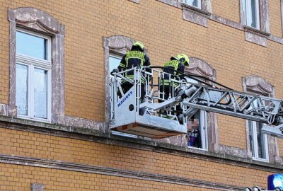 Wasserrohrbruch in Chemnitzer Wohnung: Person festgenommen - Wasserrohrbruch in Chemnitzer Wohnung. Foto: ChemPic