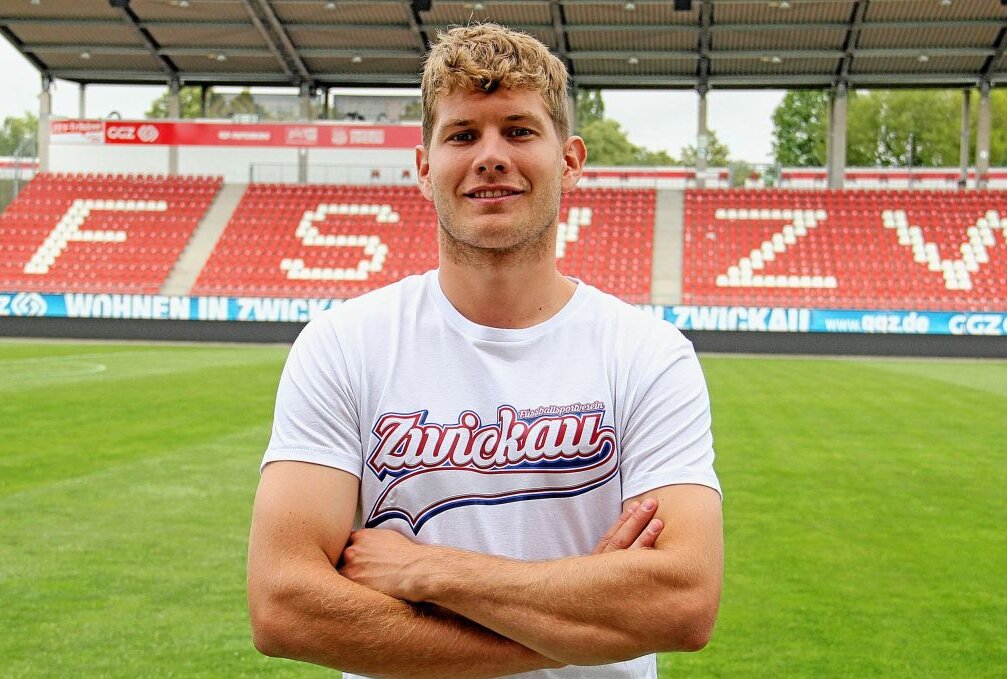 Weiterer Offensivspieler für den FSV Zwickau - Jahn Herrmann ist nun beim FSV unter Vertrag. Foto: FSV Zwickau