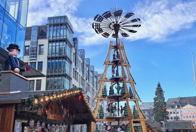Auch in diesem Jahr soll es wieder einen Chemnitzer Weihnachtsmarkt geben. Foto: Steffi Hofmann/Archiv