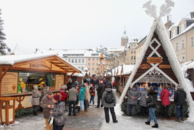 Der Annaberger Weihnachtsmarkt soll in jedem Fall stattfinden. Die Frage lautet aktuell "Wie?". Foto: Ilka Ruck/Archiv