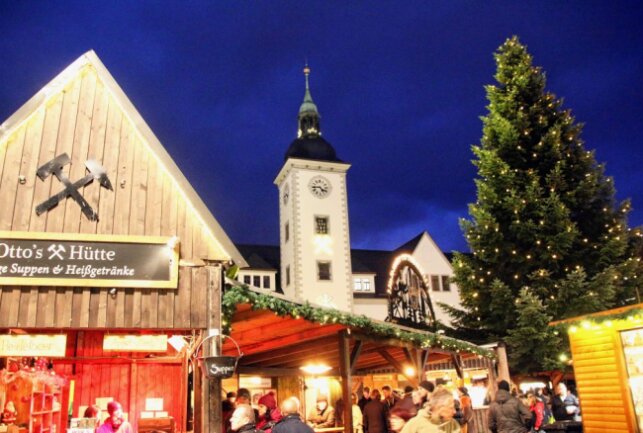 Findet der Freiberger Weihnachtsmarkt 2022 statt?  Foto: Wieland Josch/Archiv