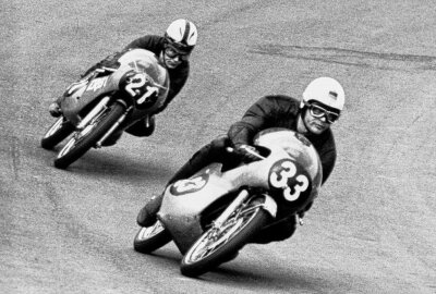 Weltmeister und legendärer Sachsenring-Sieger wird 80 Jahre - Erste Weltmeisterschaft 1970 auf Suzuki 125 ccm. Foto: Günter Geyler / Archiv Thorsten Horn