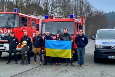 Wenn Helfer Hilfe benötigen: Polnische Feuerwehr hilft Kameraden aus Erzgebirge - Zwei Löschfahrzeuge der Feuerwehr aus dem Erzgebirge sollen an die Ukraine gespendet werden.