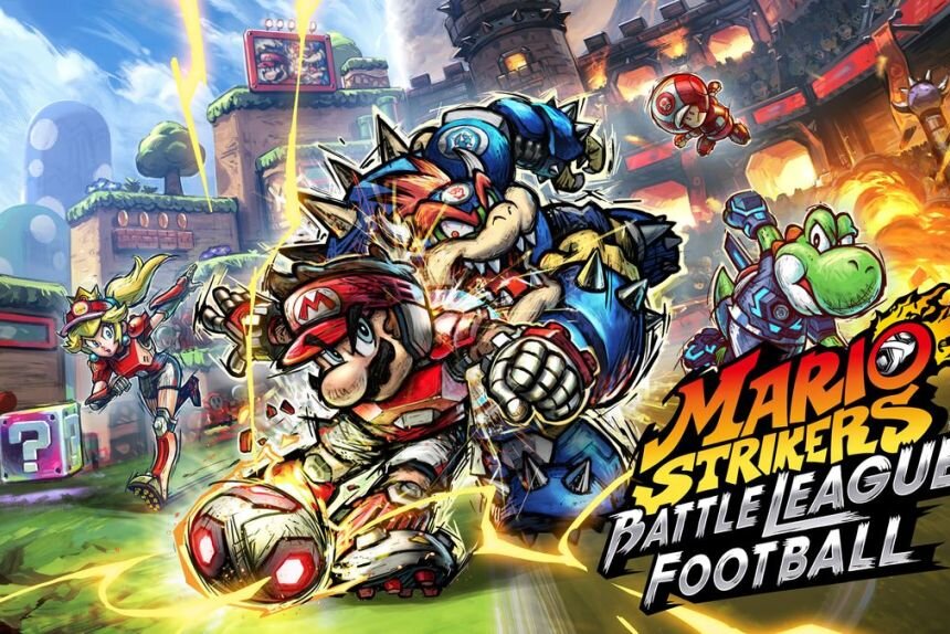 "Mario Strikers: Battle League Football" 