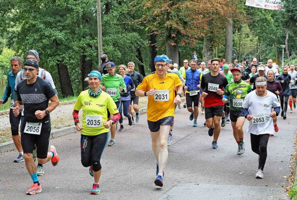Werdauer Herbstmarathon und Silvesterlauf fallen wieder aus - Der nachgeholte Waldlauf bleibt 2021 der einzige Lauf. Foto: Th. Michel