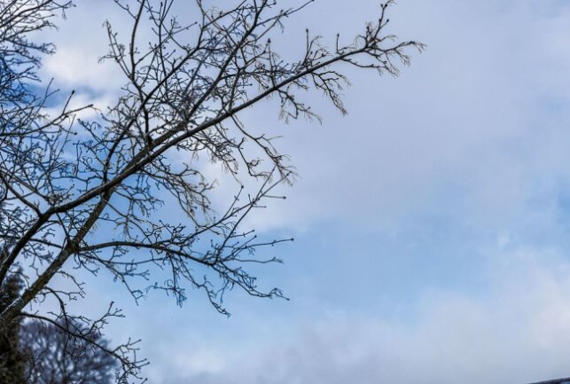 Wetterkapriolen im Vogtland: Kurzes Wintercomeback eine Woche vor Ostern - Wetterkapriolen im Vogtland. Foto: David Rötzschke