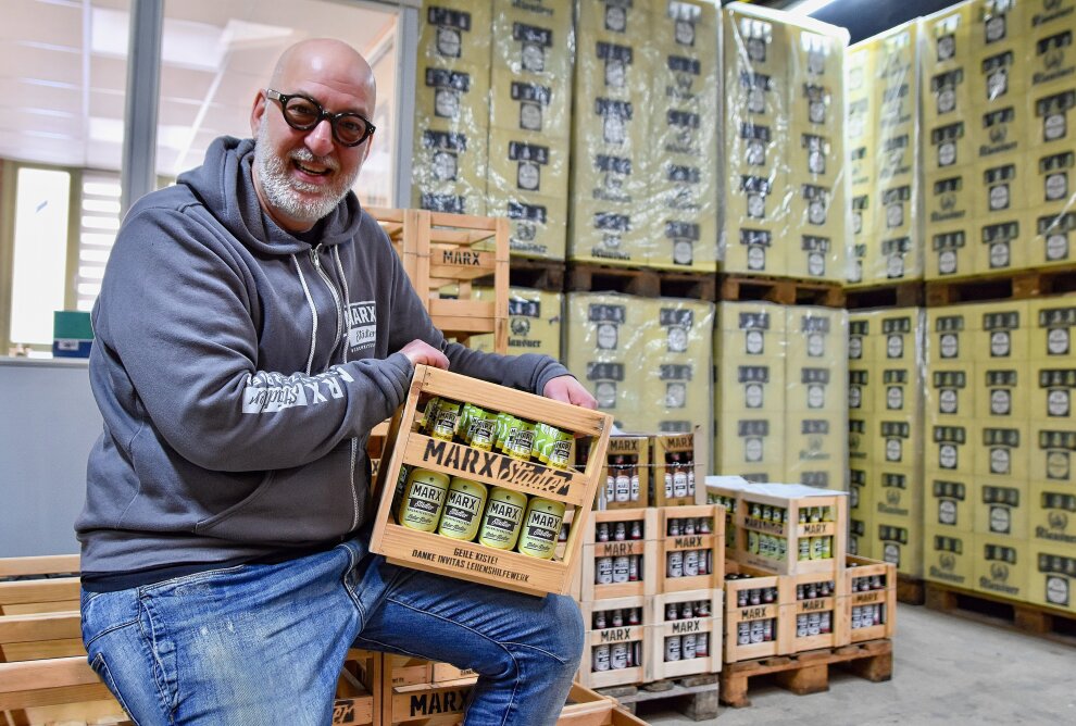 Wie ein Chemnitzer Bewusstsein für Bierkultur vor Ort wecken möchte - Andreas Müller ist neuer Geschäftsführer von Marx Bier. Foto: Steffi Hofmann